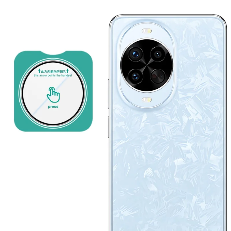 IMAK For Huawei nova 14 Pro 5G Camera Lens Protector Tempered Glass Lens Film with Self Positioning Frame