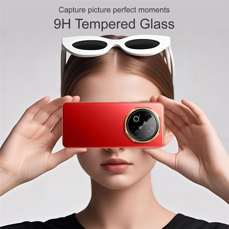 IMAK For Meizu Note 16 Camera Lens Protector Tempered Glass Lens Film with Self Positioning Frame