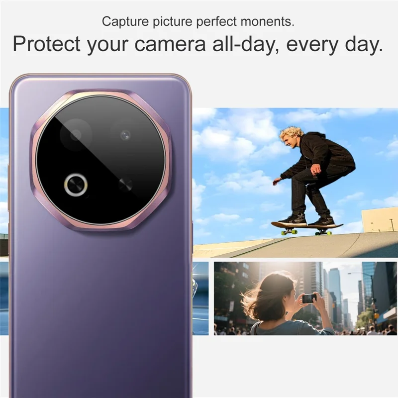 IMAK For Meizu Note 16 Tempered Glass Camera Lens Protector with Self Positioning Frame (Black Version)