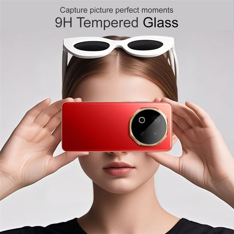 IMAK For Meizu Note 16 Camera Lens Protector Tempered Glass HD Clear Lens Film (Black Version)