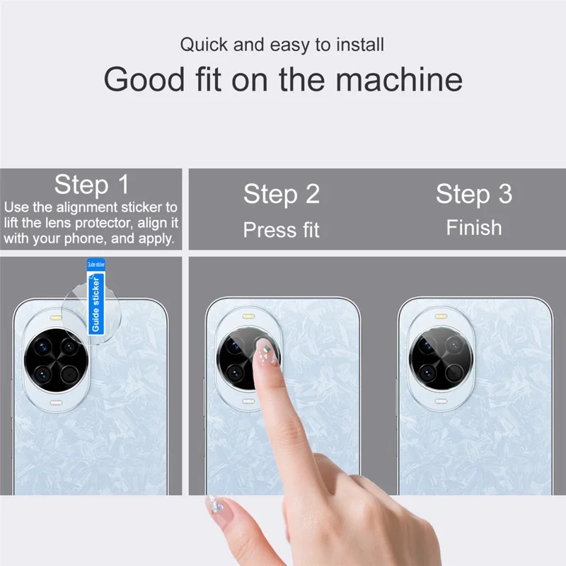 IMAK For Huawei nova 14 5G Camera Lens Protector HD Tempered Glass Rear Lens Film (Downsize Version)