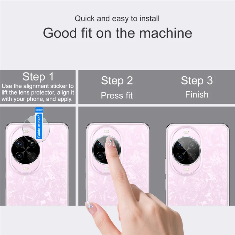 IMAK For Huawei nova 14 Pro 5G Camera Lens Protector HD Tempered Glass Rear Lens Film (Downsize Version)