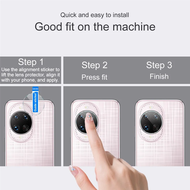 IMAK Para Huawei nova 14 Ultra 5G Protetor de Lente de Câmera Vidro Temperado HD Película de Lente Traseira (Versão Reduzida)