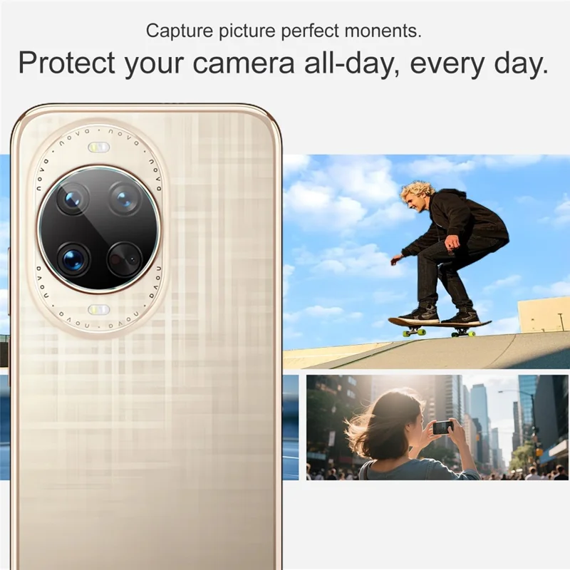 IMAK Para Huawei nova 14 Ultra 5G Protetor de Lente de Câmera Vidro Temperado HD Película de Lente Traseira (Versão Reduzida)