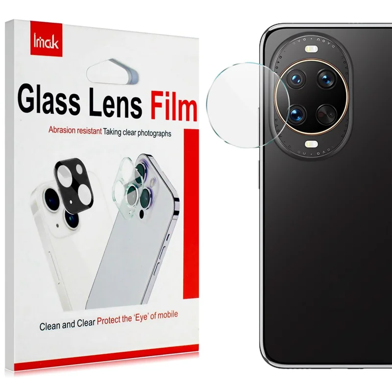 IMAK Para Huawei nova 14 Ultra 5G Protetor de Lente de Câmera Vidro Temperado HD Película de Lente Traseira (Versão Reduzida)