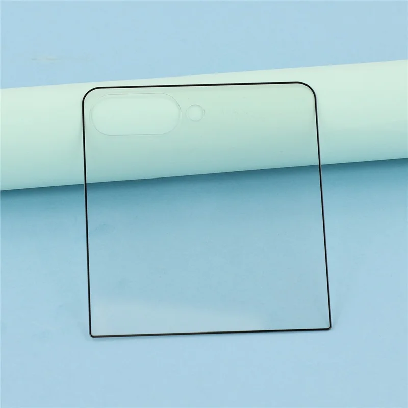 For Samsung Galaxy Z Flip7 5G Screen Protector Silk Printing Full Glue Clear High Aluminium-Silicon Glass Film (Outer Screen)