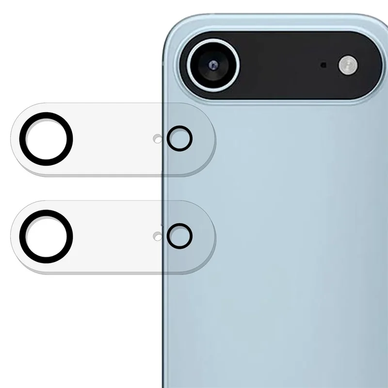 2Pcs For iPhone Air Camera Lens Protector Silk Printing Lens Film 3D Arc Edge