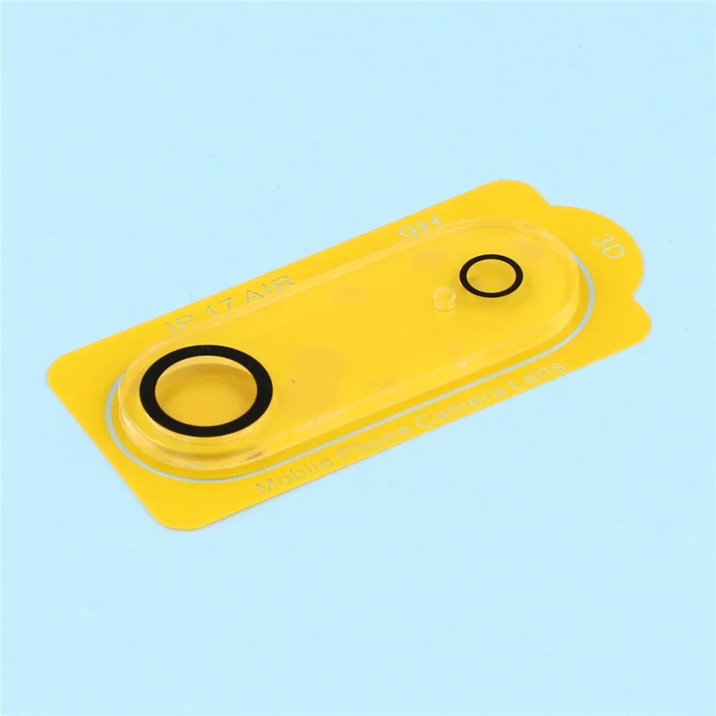 2Pcs For iPhone Air Camera Lens Protector Silk Printing Lens Film 3D Arc Edge