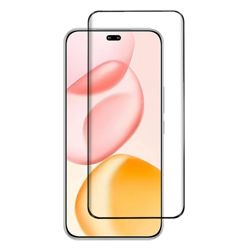 For Honor 400 Pro 5G (Global) Screen Protector Full Glue Silk Printing Tempered Glass Screen Film