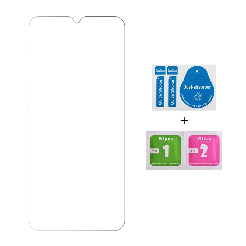 JUNSUNMAY 25Pcs For Samsung Galaxy A07 Tempered Glass Screen Protector Anti Drop Explosion-Proof HD Clear Film