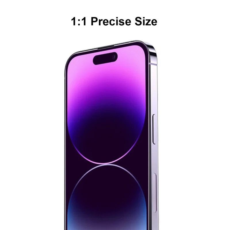 JUNSUNMAY 25Pcs For iPhone 16 Plus Tempered Glass Screen Protector Anti Blue Ray Eye Protection HD Clear Film