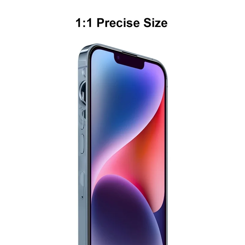 JUNSUNMAY 25Pcs For iPhone 16 Pro Tempered Glass Screen Protector Anti Blue Ray Eye Protection HD Clear Film