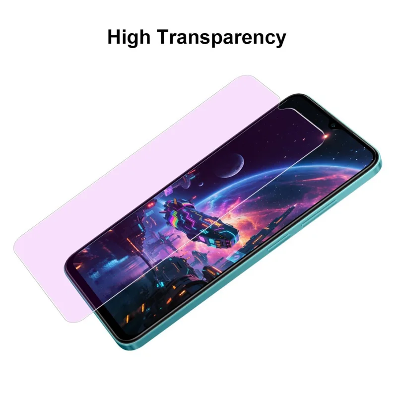 JUNSUNMAY 25Pcs For Samsung Galaxy A17 Tempered Glass Screen Protector Anti Blue Ray Eye Protection HD Clear Film