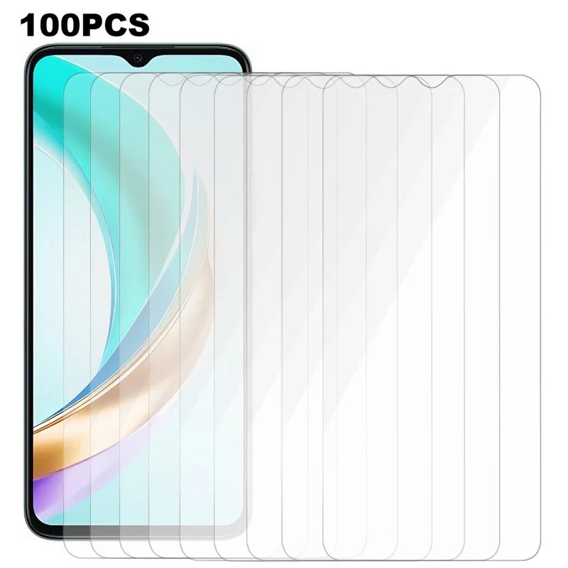 100Pcs For Honor X6b 4G Screen Protector Anti-Scratch Tempered Glass Film