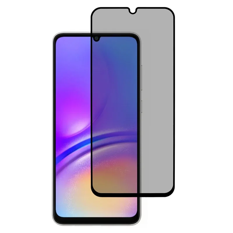 For Samsung Galaxy A07 5G Anti-Peep Tempered Glass Full Covering Silk Printing Screen Protector