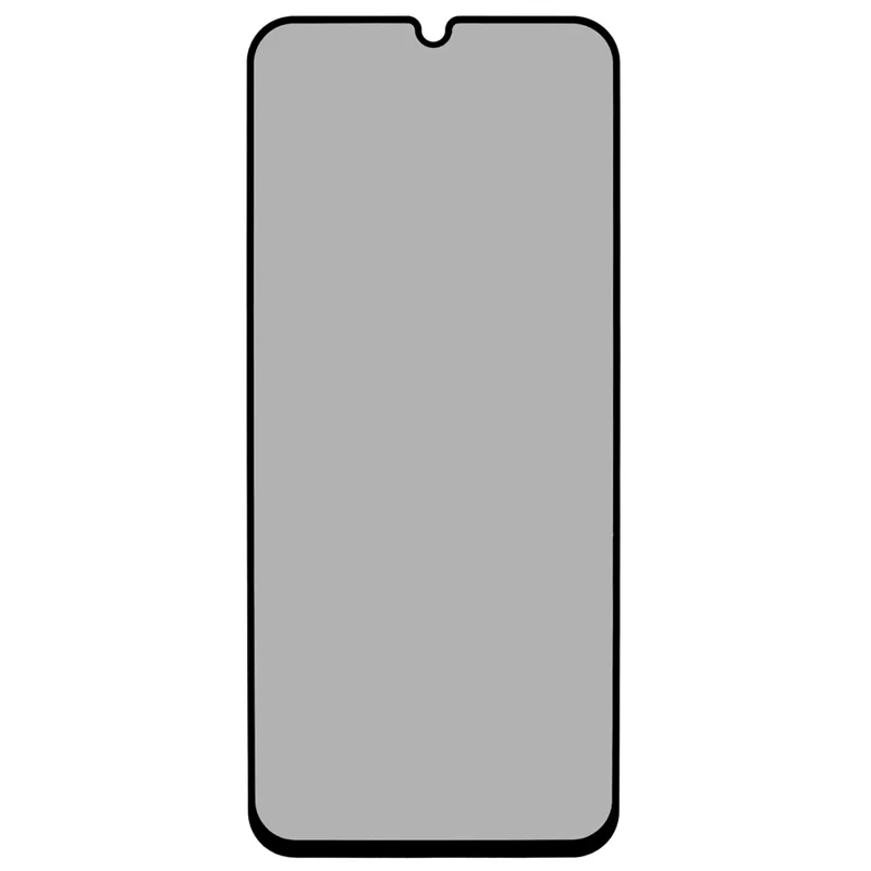 For Samsung Galaxy A07 5G Anti-Peep Tempered Glass Full Covering Silk Printing Screen Protector