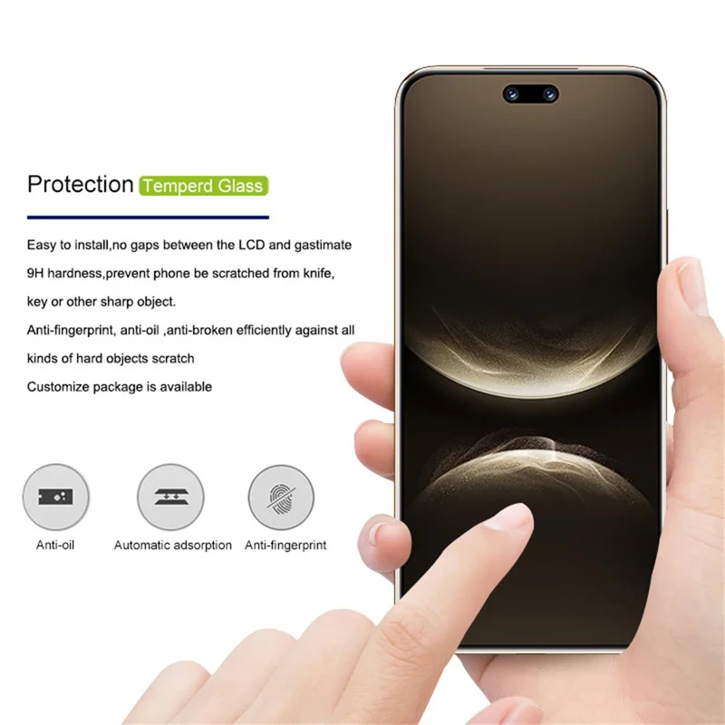 MOCOLO Pour Huawei nova 14 Ultra 5G Protection d'écran Film de Verre Trempé Incurvé 3D