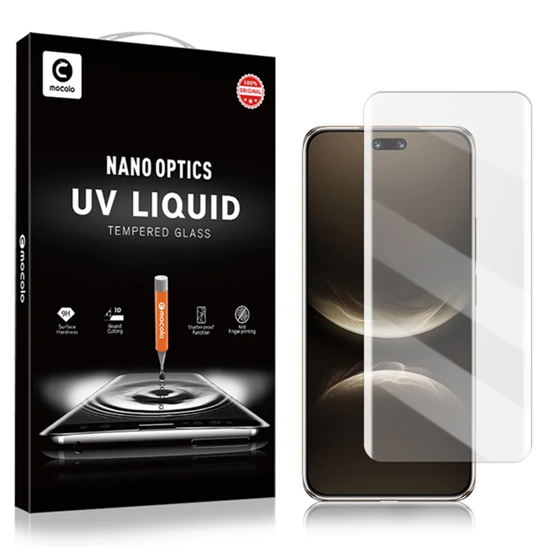 MOCOLO Para Huawei nova 14 Ultra 5G Película Protetora de Tela de Vidro Temperado Líquido UV Curva 3D Cobertura Completa