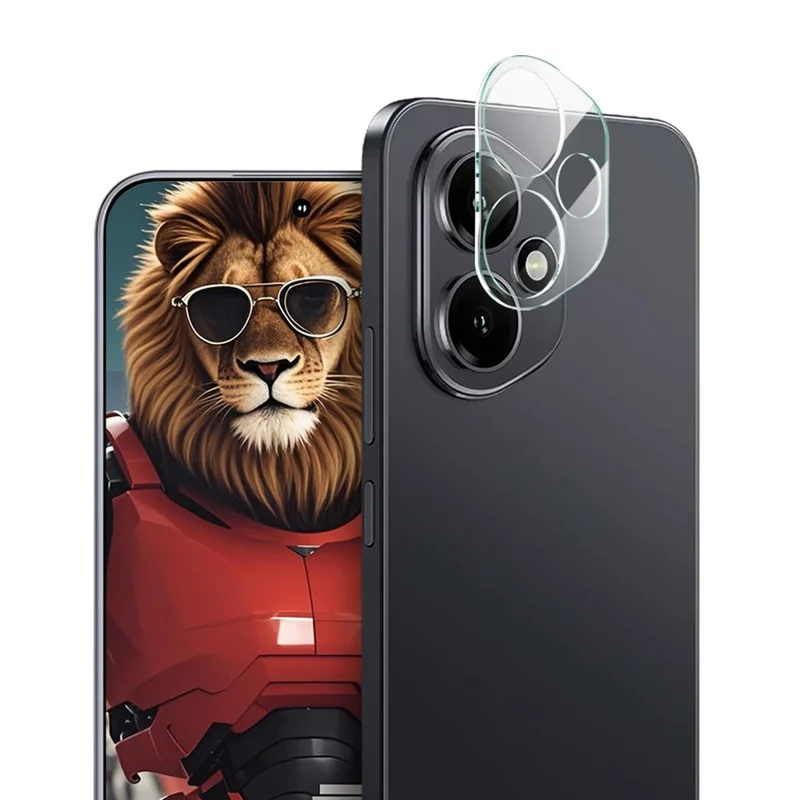 IMAK For Honor 400 5G (Global) Tempered Glass Camera Lens Protector + Acrylic Lens Cap