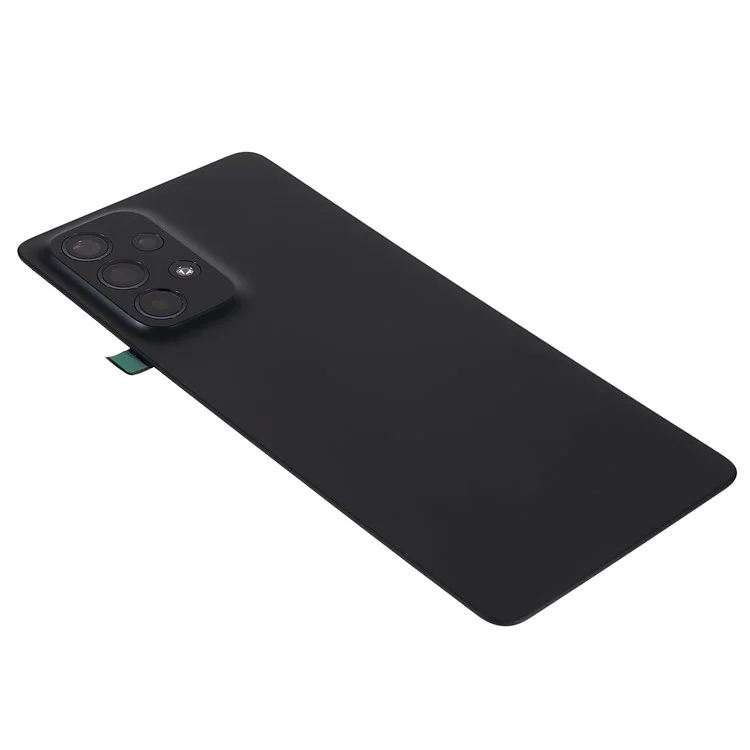 For Samsung Galaxy A53 5G A536 OEM Battery Housing with Adhesive Sticker + Camera Lens Cover - Black