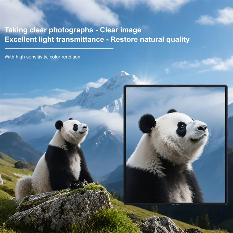 IMAK For Samsung Galaxy Z Fold7 5G Tempered Glass Camera Lens Protector Acrylic Lens Cap (Black Circle Design)