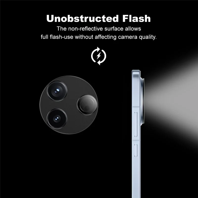 IMAK per Xiaomi Redmi K80 5G / Poco F7 Pro 5G Protezione Metallica per Obiettivo Fotocamera Coperchio Protettivo