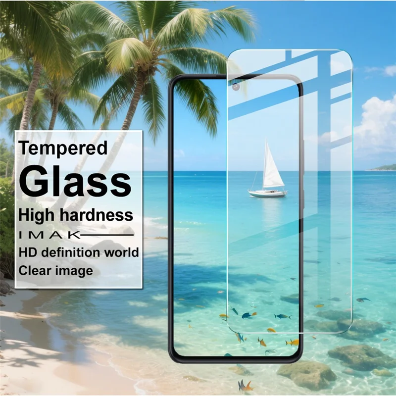 IMAK H-Serie für Oppo K13 5G / K12s Displayschutzfolie Gehärtetes Glas HD Klar (Fingerabdruckentriegelung)
