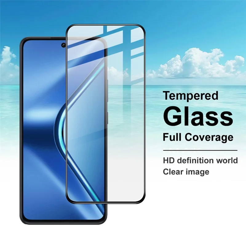 IMAK Pro+ Serie für Oppo K13 5G / K12s Displayschutz Vollflächige Panzerglasfolie (Entsperrung per Fingerabdruck)