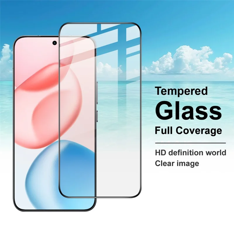 IMAK Pro+ Series For Honor 400 5G (Global) Screen Protector Full Coverage Tempered Glass Film (Fingerprint Unlock)