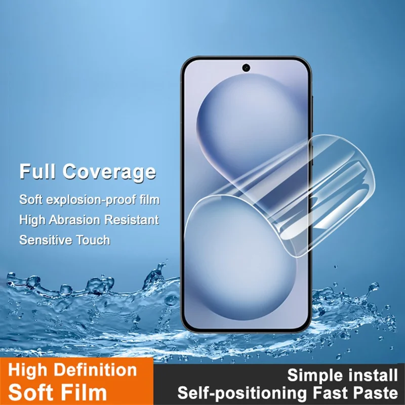 IMAK Hydrogel Film 4th For vivo S30 Pro mini 5G Screen Protector Ultra Clear Soft TPU Film (Fingerprint Unlock)