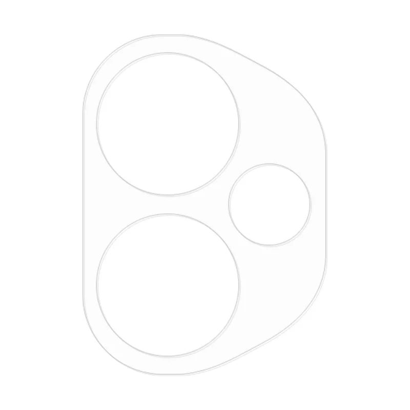 Protetor de Lente de Vidro Temperado Ultra Claro Anti-Risco para Câmera do For Honor 400 5G (Global)