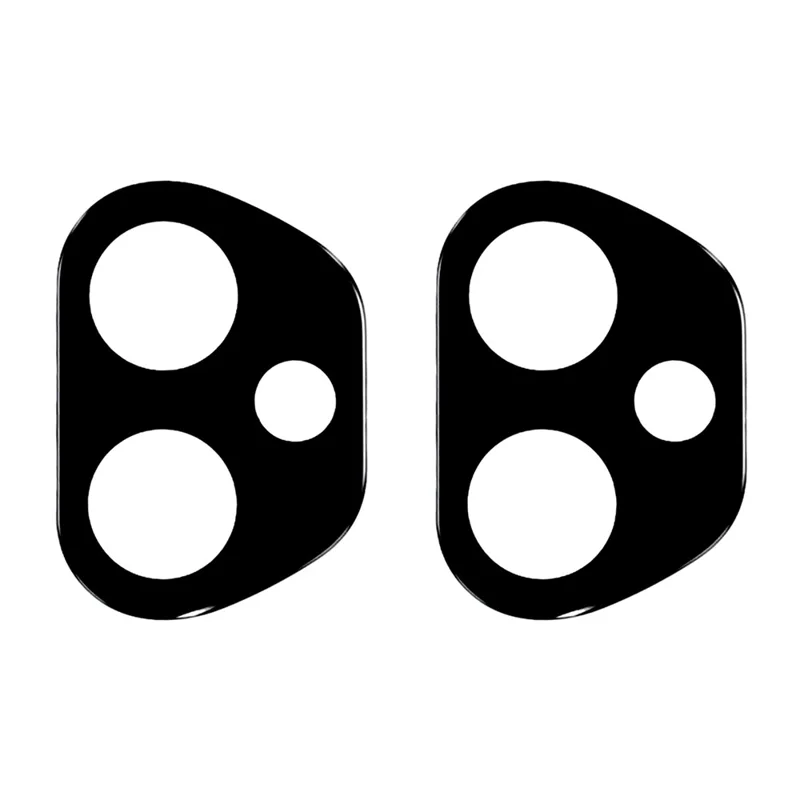 2Pcs For Honor 400 5G (Global) Camera Lens Protector Silk Printing Lens Film 3D Arc Edge