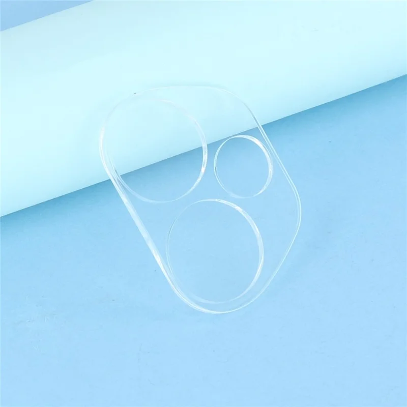 2Pcs For Honor 400 5G (Global) Camera Lens Protector 3D Arc Edge Anti-Scratch Tempered Glass Lens Film