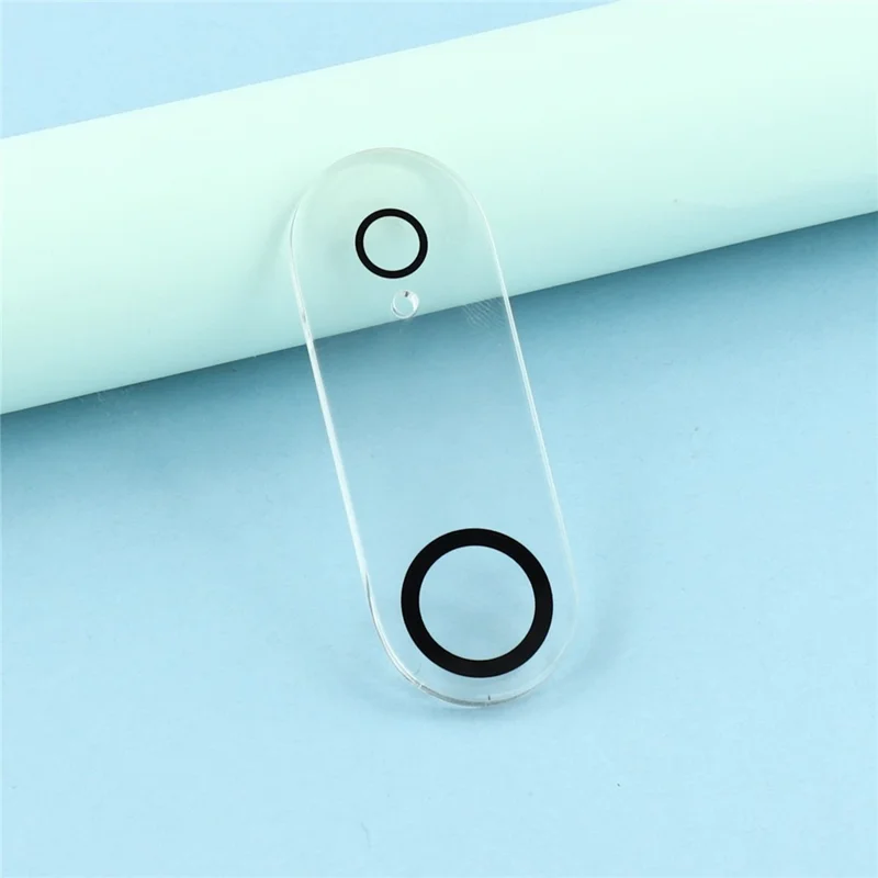 For iPhone Air Camera Lens Protector with Black Circle Design Tempered Glass Lens Film