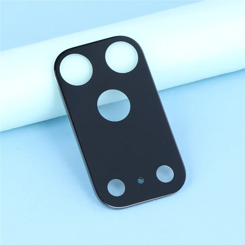 For iPhone 17 Pro Tempered Glass Lens Protector Black Silk Printing Camera Lens Film