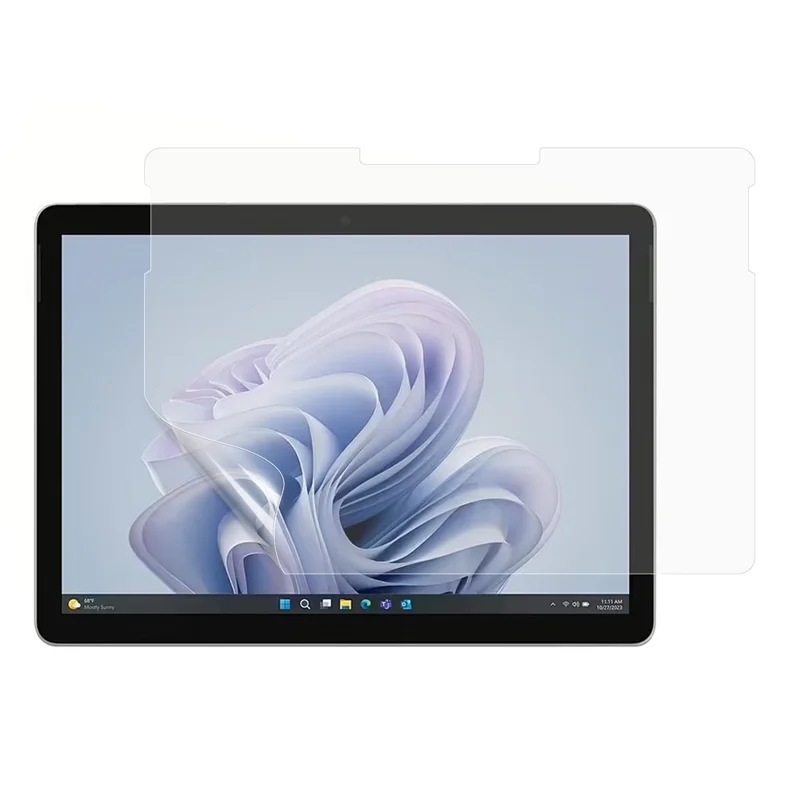 Protetor de Tela Completo para Microsoft Surface Go 4 - Película PET de Alta Definição para Tablet