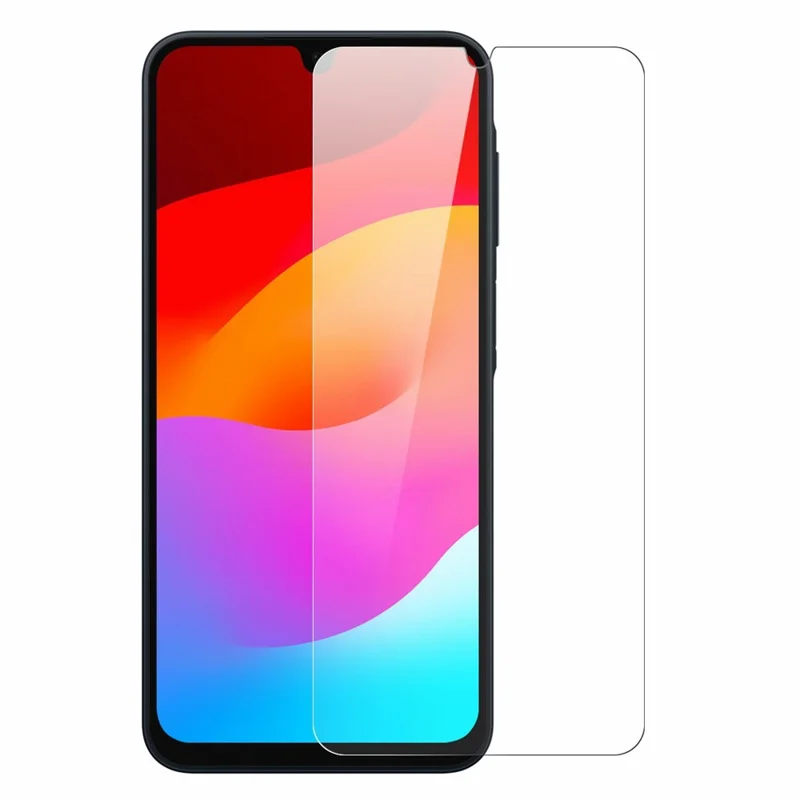 NORTHJO 2 Stück A+ Klare Displayschutzfolie für Samsung Galaxy A17, Bruchsicher, 0,3 mm, 2,5D Hartglas-Folie - Transparent