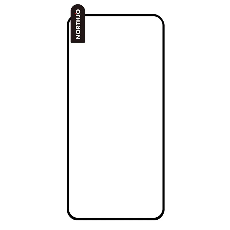 NORTHJO A+ Screen Protector for Honor 400 Lite 5G High Aluminum-Silicon Film 0.3mm 2.5D Black Edge Silk Printing