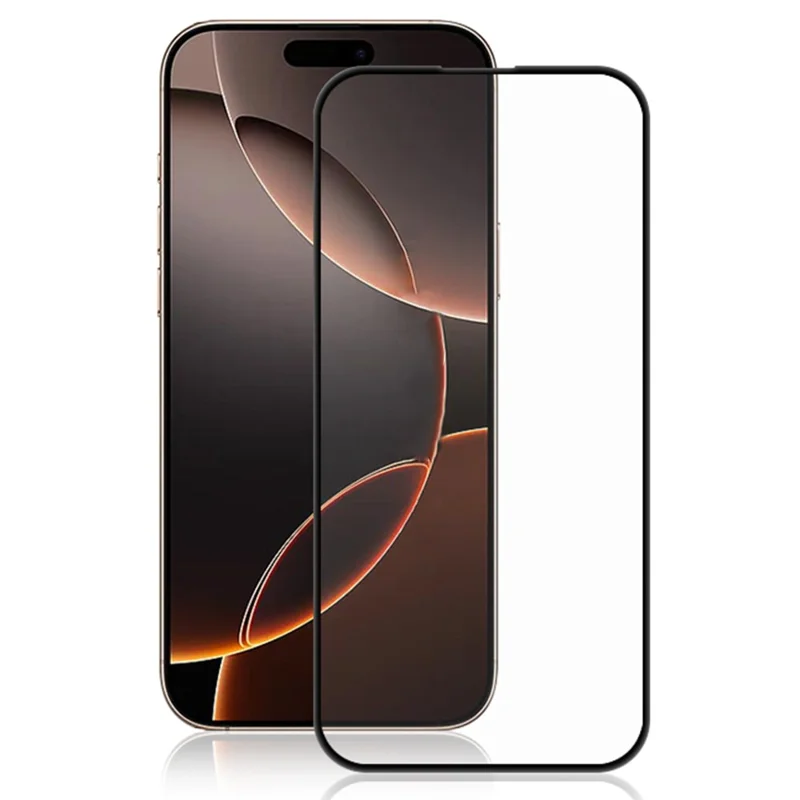 MOCOLO для iPhone 17 Защитное стекло анти-удар с шелкографией - Черный