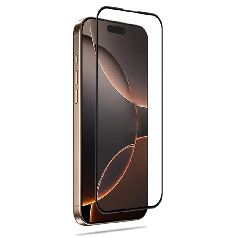MOCOLO для iPhone 17 Защитное стекло анти-удар с шелкографией - Черный