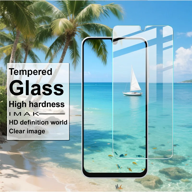 IMAK Série H pour Samsung Galaxy A17 5G Protecteur d'écran en verre trempé Protection anti-choc