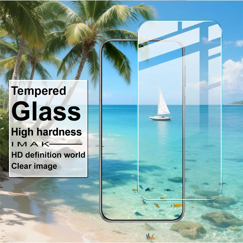 IMAK H Series For Huawei Pura 80 Tempered Glass Screen Protector Shatter-Proof Protection