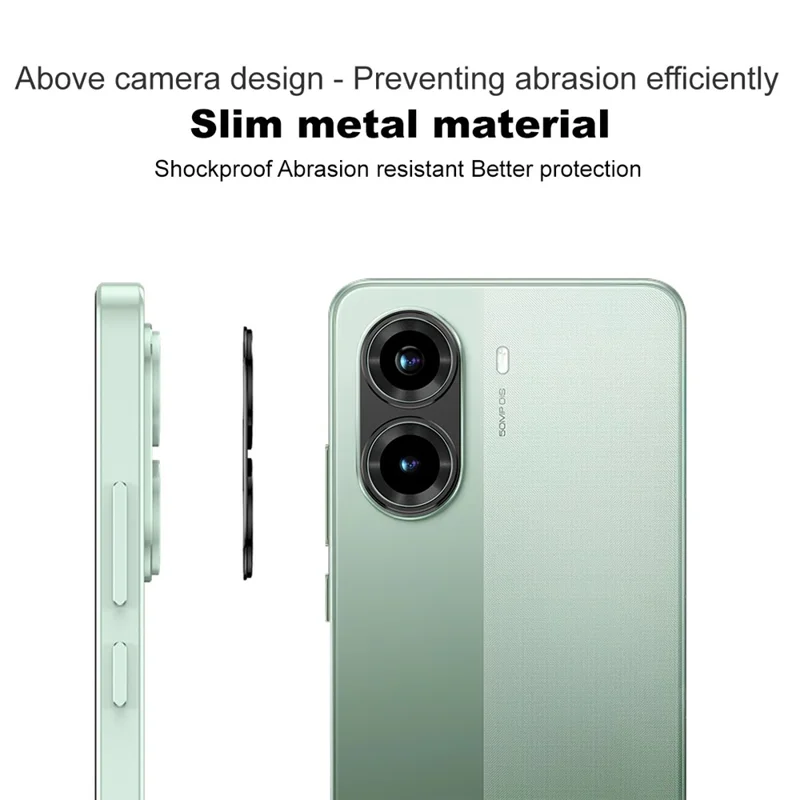 IMAK per Xiaomi Redmi Turbo 4 5G / Poco X7 Pro 5G Protezione Metallica per Obiettivo Fotocamera Copertura Protettiva