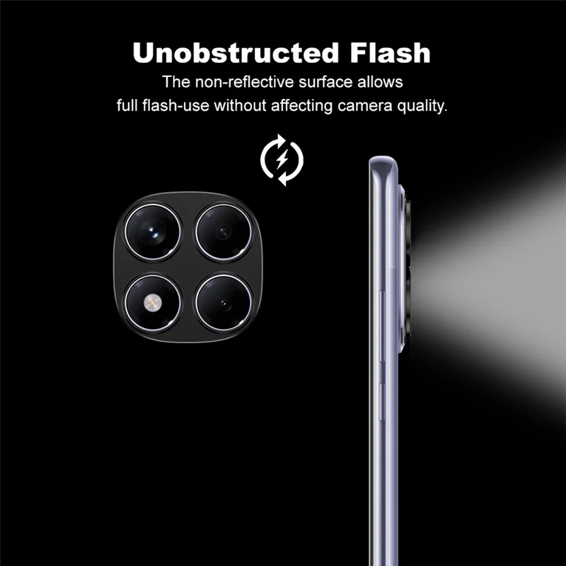 IMAK For Xiaomi Redmi Note 14 Pro 4G Metal Camera Lens Protector Lens Protective Cover