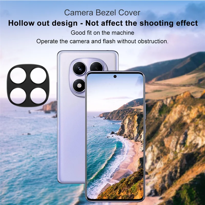 IMAK For Xiaomi Redmi Note 14 Pro 4G Metal Camera Lens Protector Lens Protective Cover