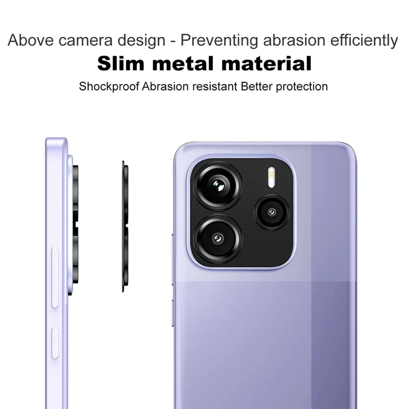 IMAK For Xiaomi Redmi Note 14 5G Metal Camera Lens Protector Lens Protective Cover