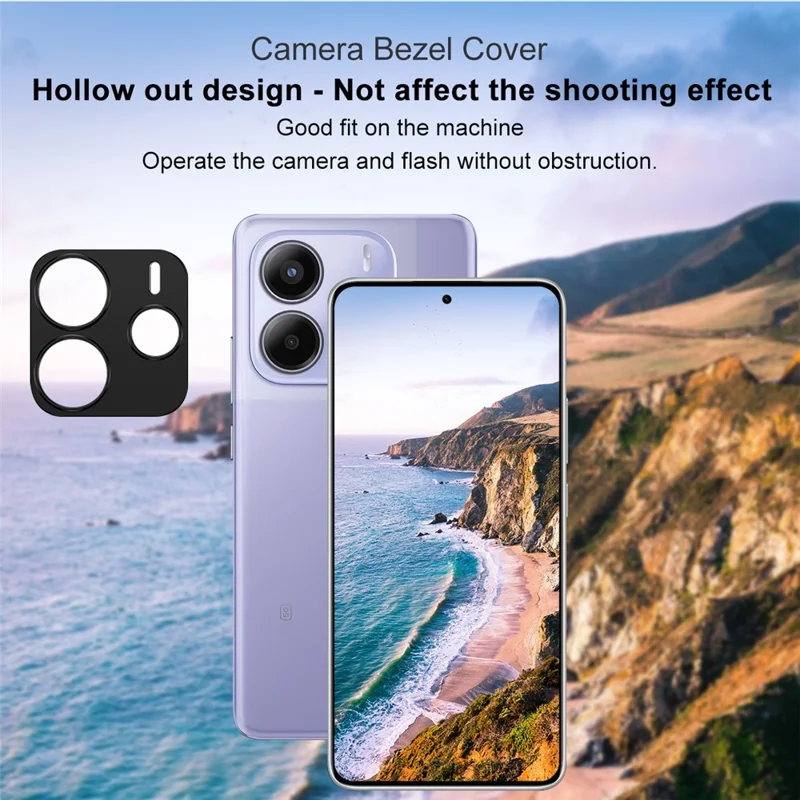 IMAK For Xiaomi Redmi Note 14 5G Metal Camera Lens Protector Lens Protective Cover