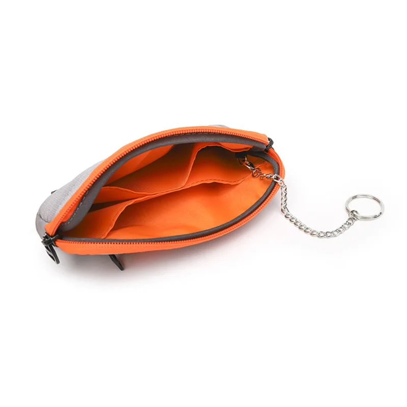 JEMINAL 2327# Multi-Function Phone Bag ID Card Holder Coin Purse Key Organizer with Lanyard - Black