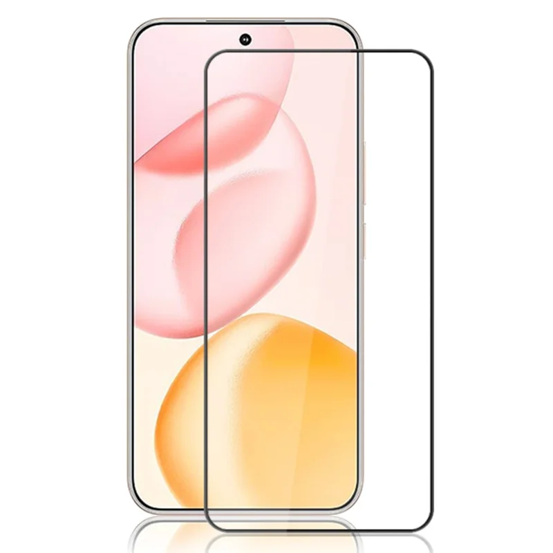 AMORUS For Honor 400 5G (Global) Screen Protector Anti-Shatter Tempered Glass Film - Black