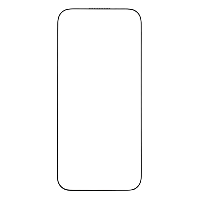 For iPhone 17 Pro Screen Protector Electroplated Ultra Clear Tempered Glass Film with Dust-Proof Mesh